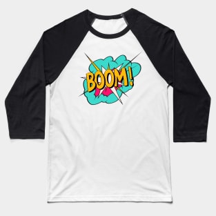 Vintage, Retro Comic Design Baseball T-Shirt